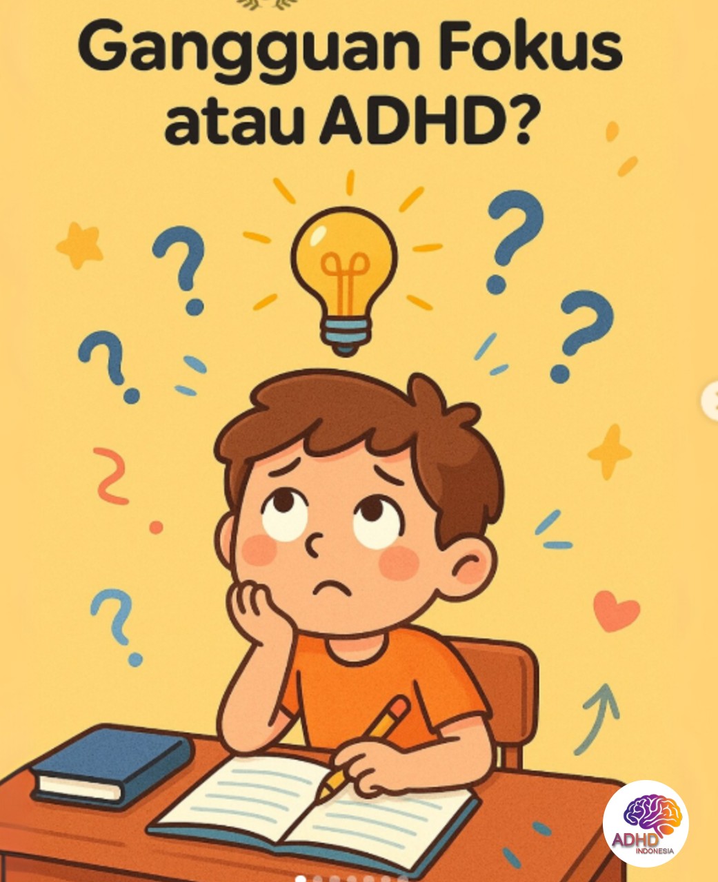 ADHD dan Kesulitan Fokus Anak: Edukasi untuk Keluarga di Kabupaten Ciamis