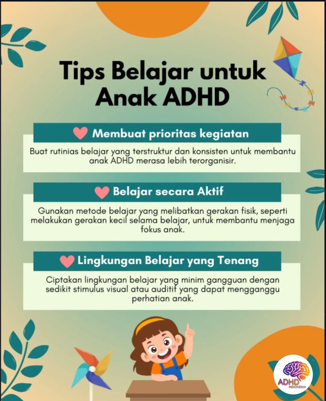 Strategi Belajar yang Cocok untuk Anak ADHD di Kabupaten Ciamis